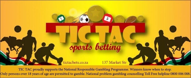New Sports Betting Chain Opens in South Africa, Tic Tac Sports Betting Poised to Grow
