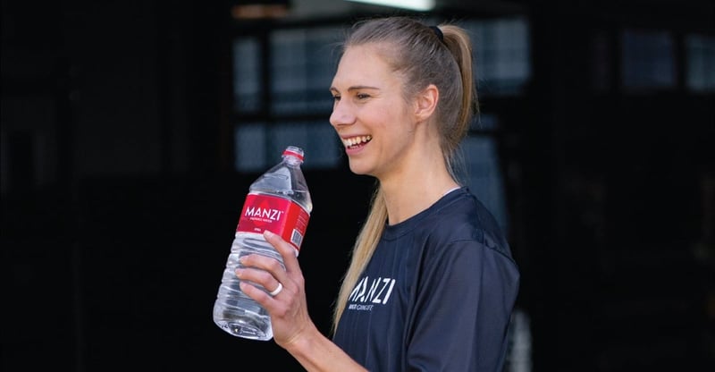 Manzi Water Aligns With Elite Hyrox Athlete Danél Louw In Strategic Brand Ambassador Partnership