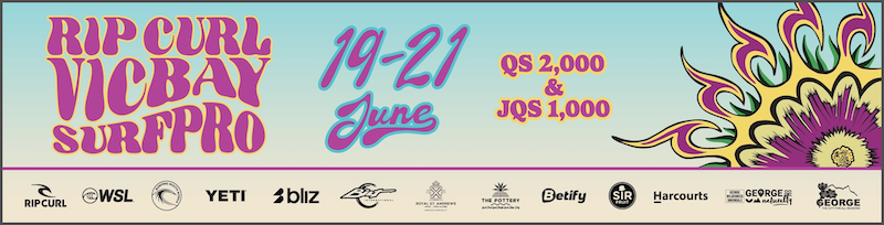 Clean Forecast Sets The Stage For Rip Curl Vic Bay Surf Pro This Weekend