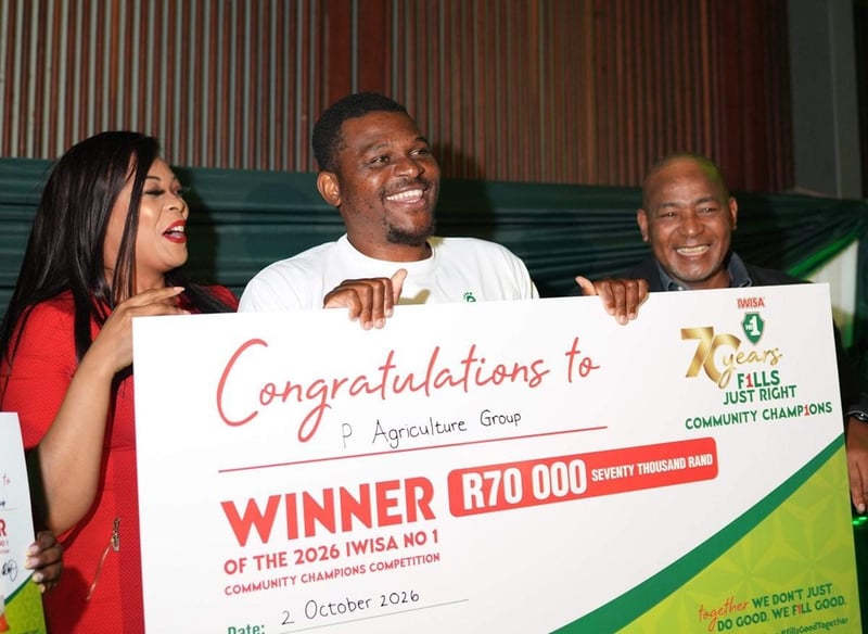 Soweto Agribusiness P Agricultural Group Wins R70,000 IWISA No 1 Gauteng Competition