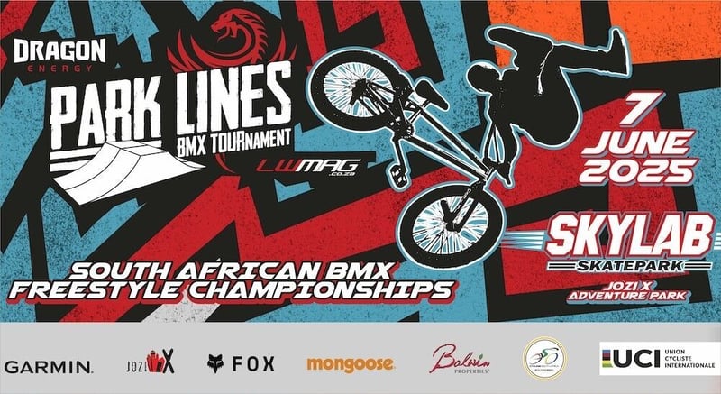 Park Lines BMX Tournament set for the 2025 BMX Freestyle South African Championships