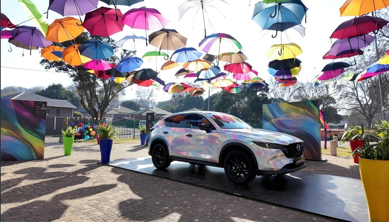 Mazda Brings the Feeling of Wonderrrr to Life at 702 Walk the Talk