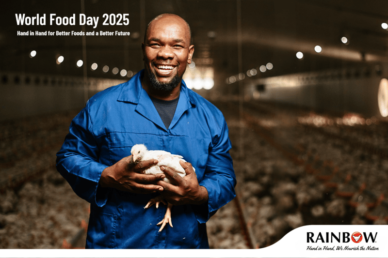 Rainbow Chicken - Hand in Hand, We Nourish the Nation