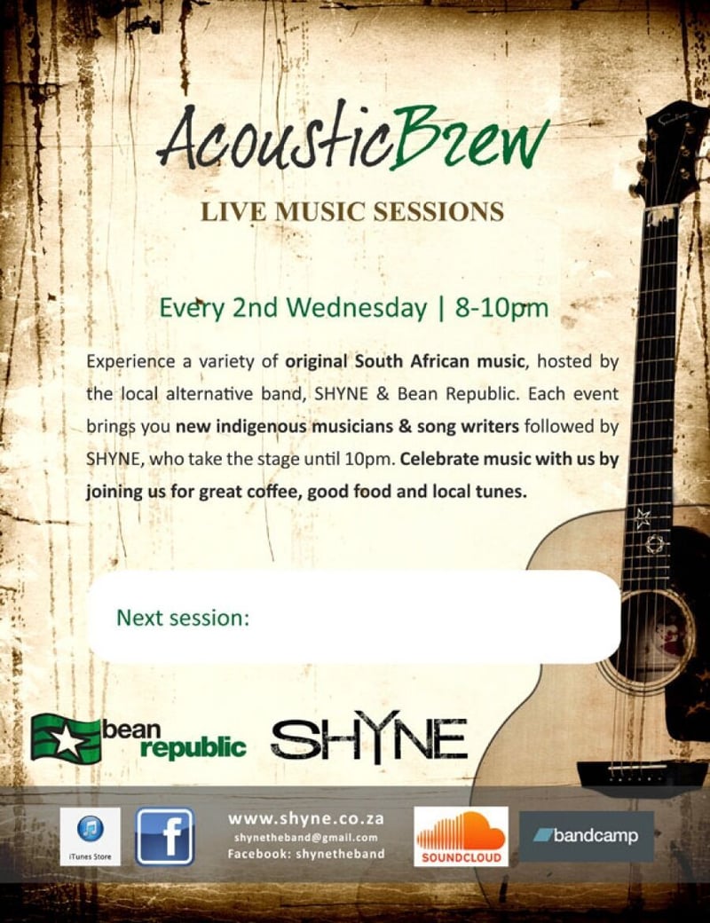 SHYNE presents “Acoustic Brew”