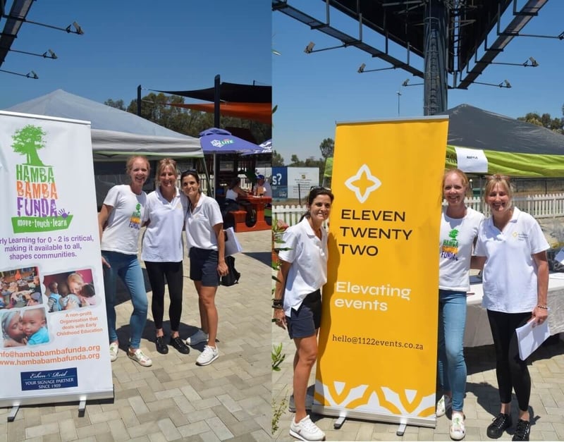Hamba Bamba Funda in Collaboration with ElevenTwentyTwo Events Hosts Successful Padel Charity Fun Day Event in Support of Early Childhood Development