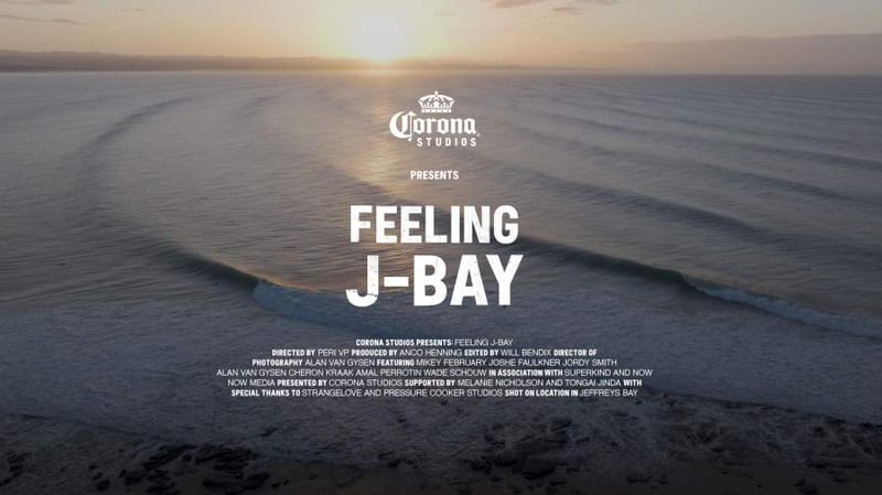 Corona Studios Unveils Feeling J’Bay as Part of 100-Year Celebration and WSL Partnership