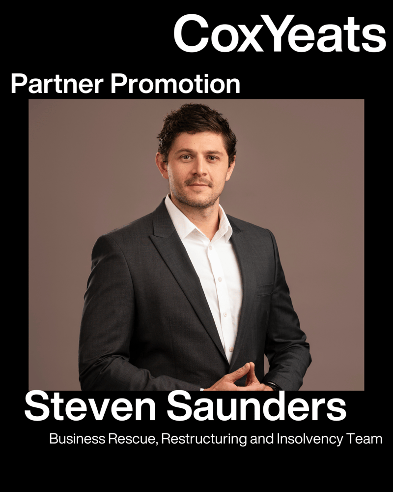 Cox Yeats appoints Steven Saunders as Partner