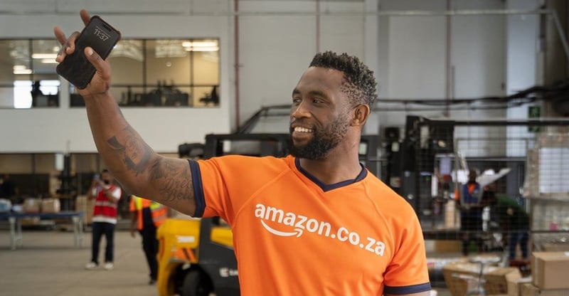 Siya Kolisi Partners With Amazon South Africa To Support Community And Education Initiatives