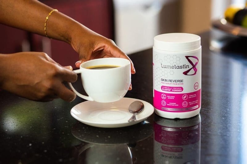 The world’s first ingestible anti-aging elastin powder- Lumelastin