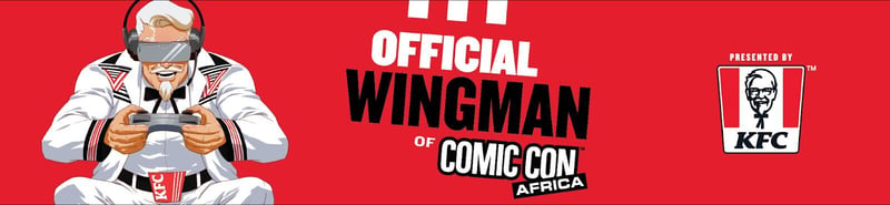 KFC set to bring all the ‘finger lickin’ goodness’ of Kentucky Town to Comic Con Africa! Serving up limited-edition menu, feel-good fun and daily prizes