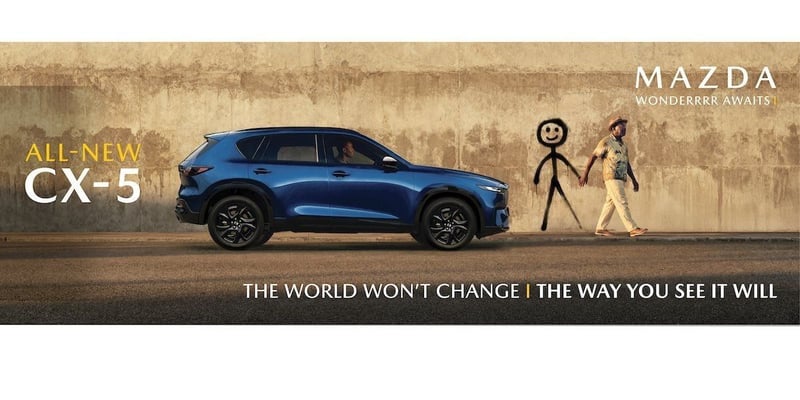 Mazda Southern Africa unveils whimsical CX-5 campaign by Boundless showcasing calm, connected driving