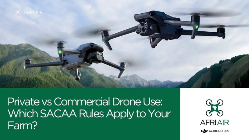 Afri Air Publishes Farmer Guides on SACAA Drone Rules and Agras Spraying Drones