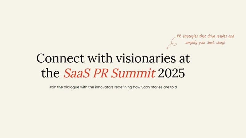 Prlab Announces 2025 Saas Pr Summit