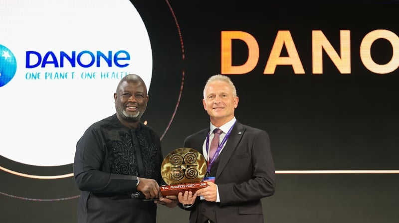 Danone Wins 2025 Impact Award For Sustainability Leadership
