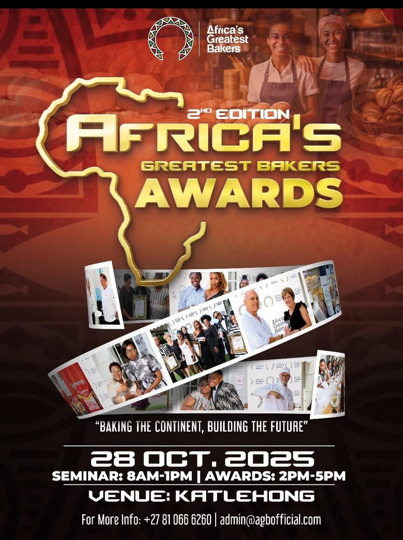 The 2nd Annual Africa’s Greatest Bakers Awards South Africa Returns to Celebrate Baking Excellence in Katlehong