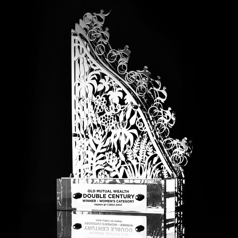 2021 Old Mutual Wealth Double Century Trophies Designed by Carrol Boyes