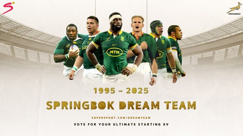 Thirty Years Of Sporting Unity Marked By SuperSport And The Springboks