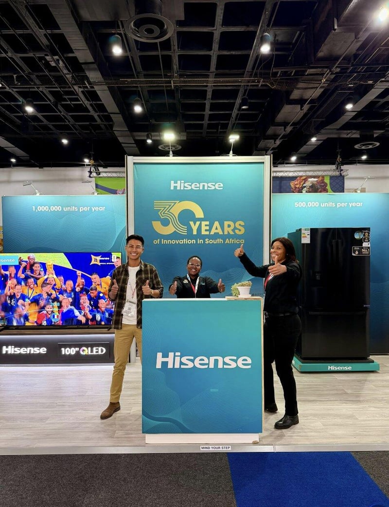 “Hisense celebrates 30 years in SA, highlighting local manufacturing at Buy Local Summit & Expo