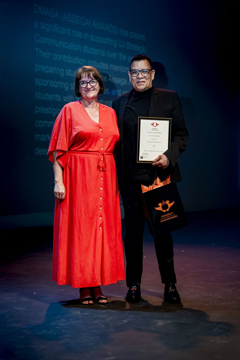 Assegai Awards honoured at the UJ Strategic Communications Alumni Event