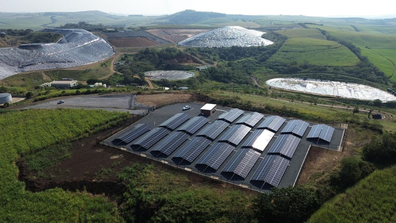 Rhino Energy Solutions powers responsible waste management with new 648 kWp Solar Plant at Dolphin Coast Landfill Management, operated by Veolia