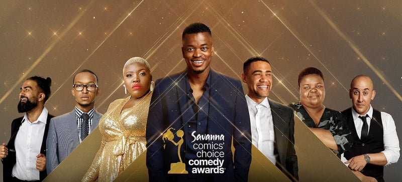 Comedy Legends Unite As Mpho 'Popps' Modikoane, Robby Collins, Celeste Ntuli, Khanyisa Bunu, David Kau And Loads More Set To Take Centre Stage At The 11th Savanna Comics' Choice Comedy Awards