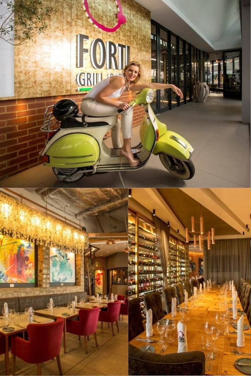 Forti Grill and Bar, where Italian meets high-rise glamour
