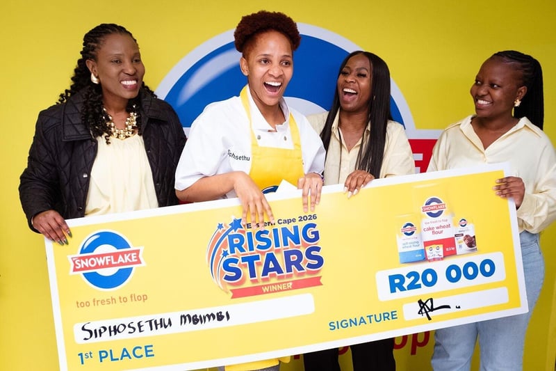 Siphosethu Mbimbi crowned the best emerging baker in the Eastern Cape