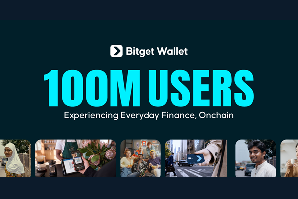 Bitget Wallet Hits 100M Users — and Payments Just Overtook Trading