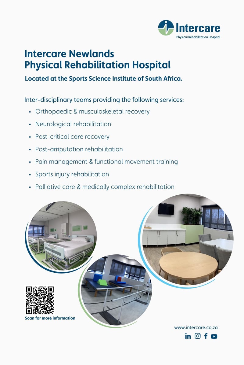 Intercare Launches Physical Rehabilitation Hospital in Cape Town