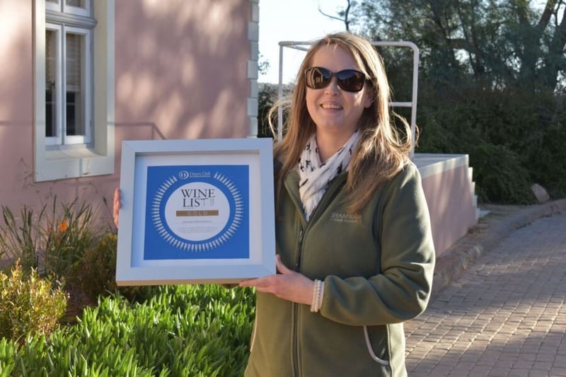 Shamwari Game Reserve Wins Gold at Diners Club Winelist Awards