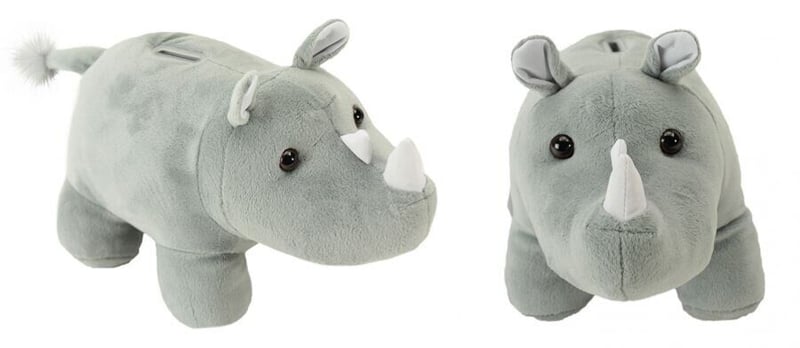 Rhino Coin Bank helps raise funds for Wildlife ACT