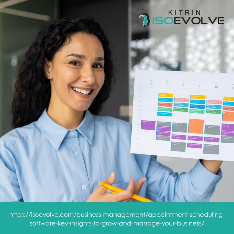 Why Appointment Scheduling Software is the Secret Weapon for Business Growth - Featuring IsoEvolve by KITRIN
