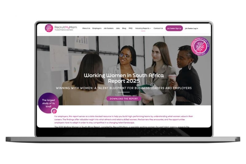 RecruitMyMom Releases Groundbreaking 2025 Working Women in South Africa Report