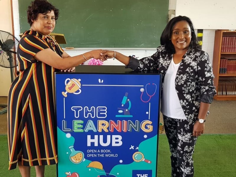 Launch of exciting Literacy project at Phoenix Pioneer Primary School