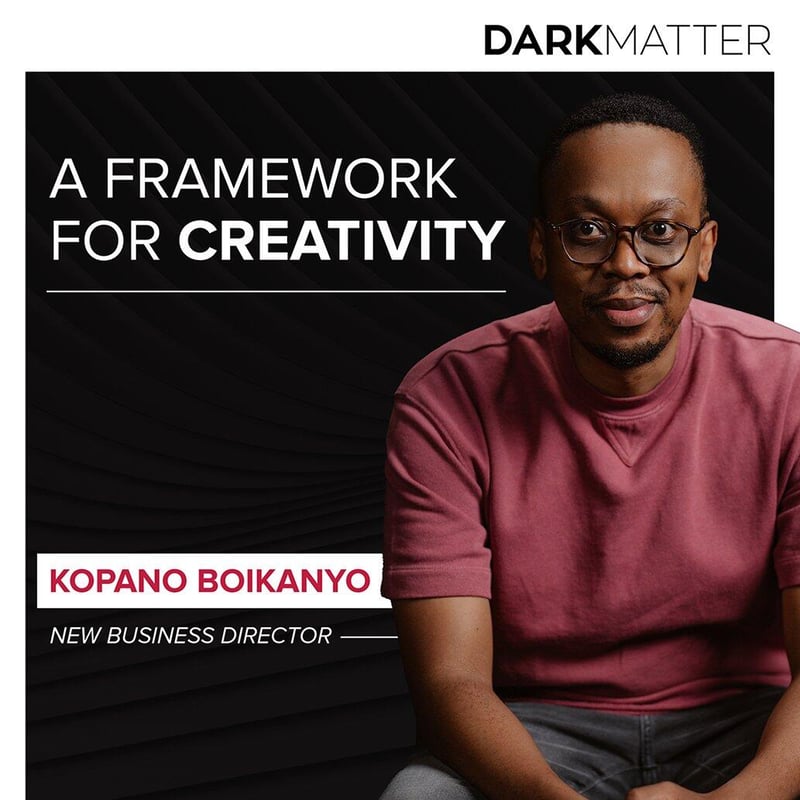 How to Build a Framework for Creativity
