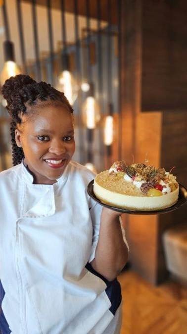 Time Square’s Cynthia Bombe Celebrates Cheesecake Day With Her Signature Passion Fruit Delight