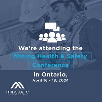 Mineware Consulting attend Mining Health & Safety Conference in Ontario