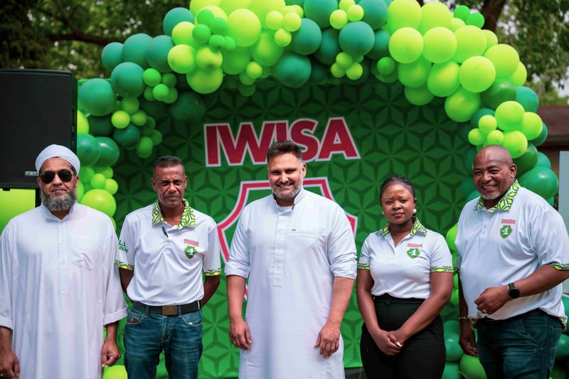 IWISA No.1 launches its Fills Good campaign at the Crescent of Hope NPO