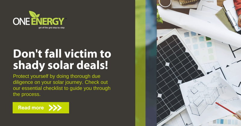 Cut-Rate Solar Installations - When Cheap Comes at a Deadly Cost