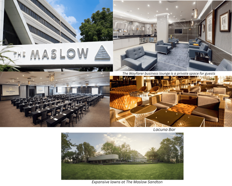 The Maslow Sandton - A garden oasis powering the future of conferencing