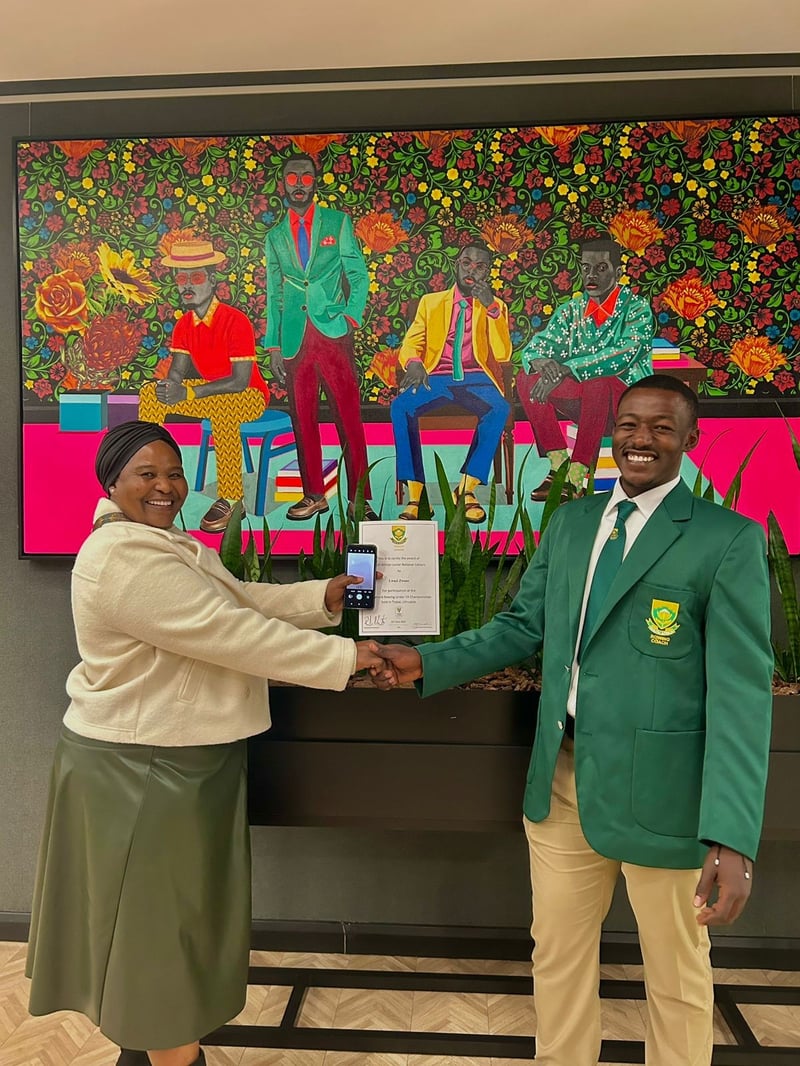 From Victoria Lake to the World Stage - Germiston’s Obinna Nnamani to Represent South Africa at U19 World Rowing Champs