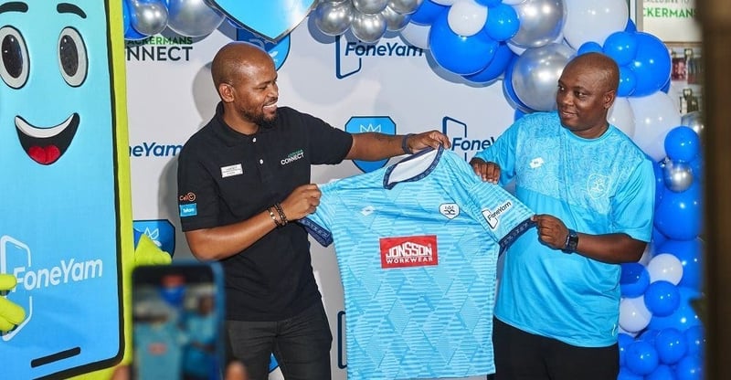 FoneYam Branding Debuts On Durban City FC Kits In Landmark Local foneyam-branding-debuts-on-durban-city-fc-kits-in-landmark-local