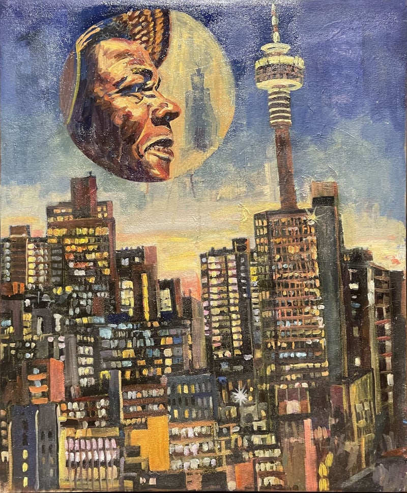 Lights in Darkness, Darkness in Light - Sandile Ashar Mhlongo Shines in Solo Show at Sisonke Gallery