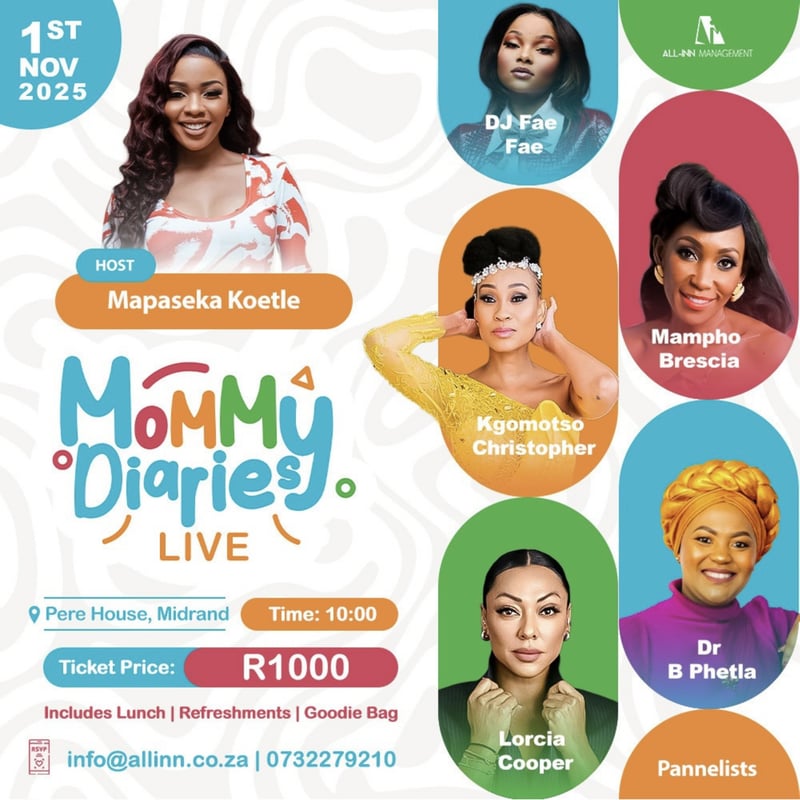 Mapaseka Koetle Invites Modern Parents and Caregivers for a National Conversation on Raising the Next Generation