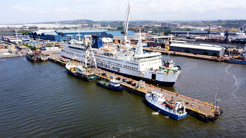 Hospital Ship Africa Mercy® to Dock at Dormac in Durban, South Africa for Repairs and Maintenance to extend service life