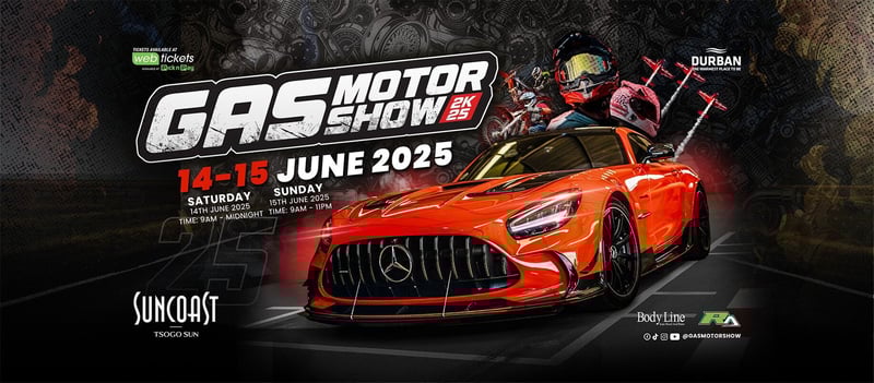 Rev up your engines for Gas Motorshow 2025 – KZN’s ultimate automotive and lifestyle festival
