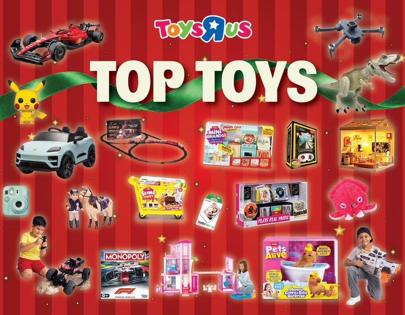 Toys R Us Reveals the 2026 Hottest Toys for the Festive Season