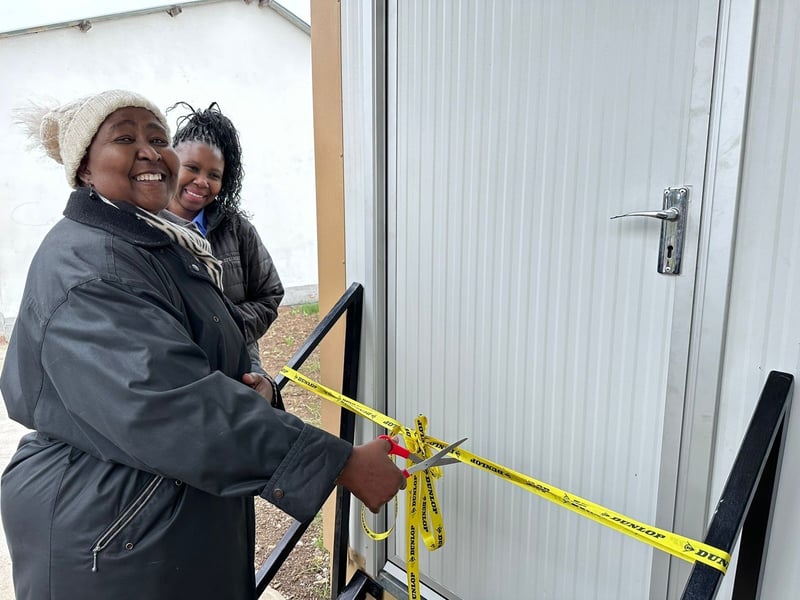 Dunlop Hands Over New Classrooms to Ladysmith School