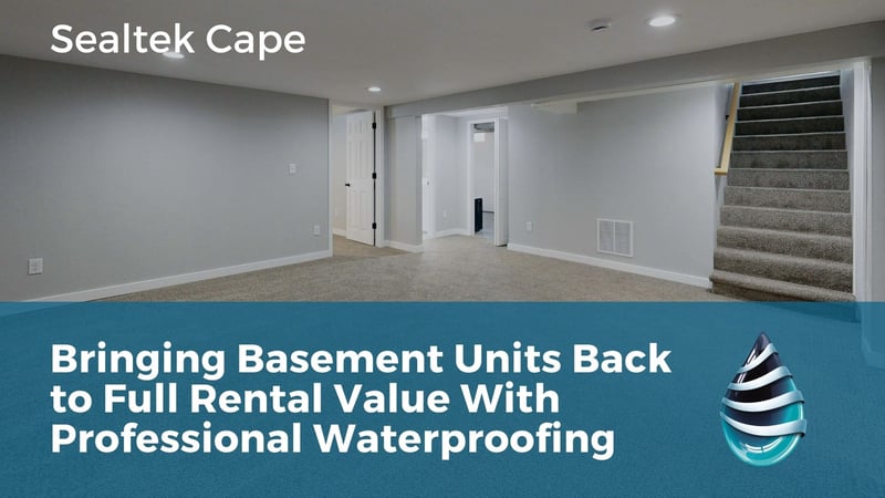 Sealtek Cape Publishes Guide on Restoring Basement Units to Full Rental Value