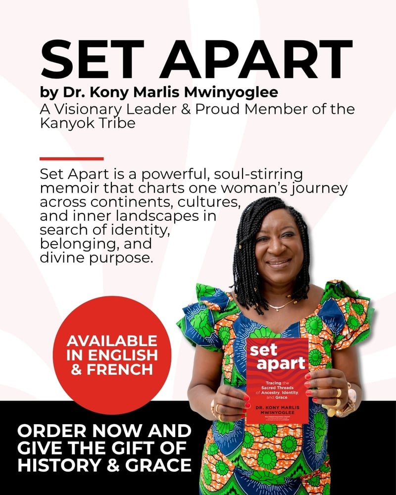 Launch of a Stirring Memoir - Set Apart by Dr. Kony Marlis Mwinyoglee